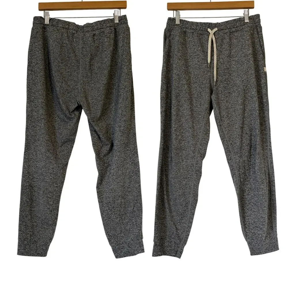 Vuori Performance Jogger Pants Heather Grey Women Size M DreamKnit VW303